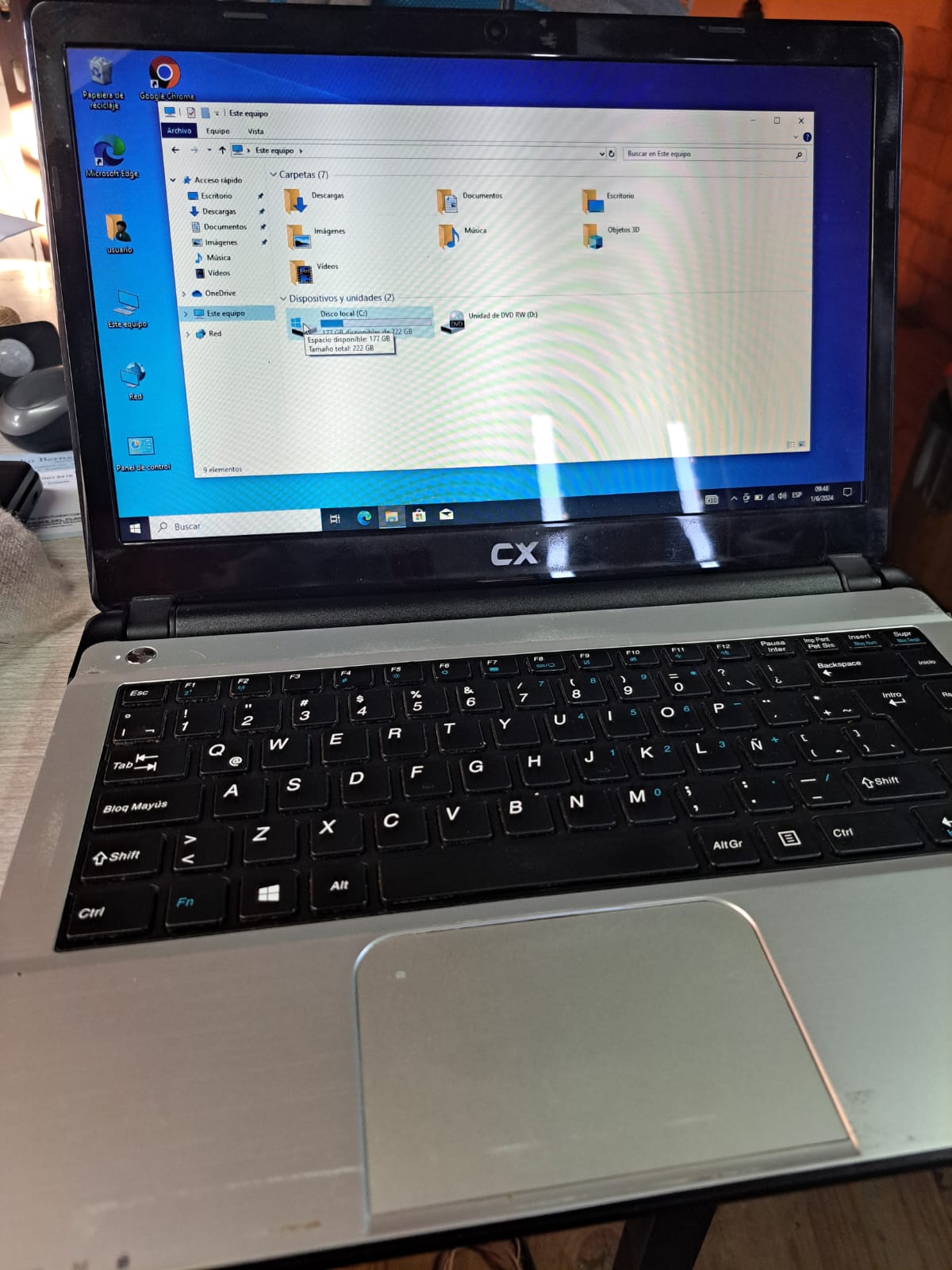 Notebook cx 14"